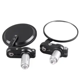 Flashbuyeasy 550752143994 Motot Round 7/8 Inch Handlebar End Side Rearview Mirror For Cafe Racer Honda Cb Flashbuyeasy 550752143994 Motot Round 7/8 Inch Handlebar End Side Rearview Mirror For Cafe Racer Honda Cb