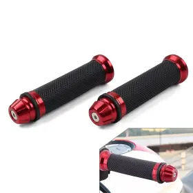 Fortodayyus 665897237245 Motorcycle 7/8 Inch Handle Bar Hand Grip For Yamaha Honda Suzuki Red To Fortodayyus 665897237245 Motorcycle 7/8 Inch Handle Bar Hand Grip For Yamaha Honda Suzuki Red To