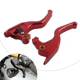 Fortodayyusa 550745442547 Brake Clutch Levers 5.9 Inch For Harley Street Bob Fxbb Softail 114 Fxbbs 15-22 Red Fortodayyusa 550745442547 Brake Clutch Levers 5.9 Inch For Harley Street Bob Fxbb Softail 114 Fxbbs 15-22 Red