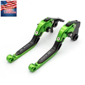Fx-147-fs-210930-m-111 Fxcnc For Z800 E Version 2013-2016 Cnc Foldable Extend Brake Clutch Levers With Logo