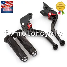 Fx-147-fs-211007-m-69 Fxcnc For Cbr600rr 2003-2006 Cbr954rr 2002-2003 Brake Clutch Levers Grips Cnc Short