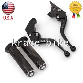 Fx-147-ks-210915-1-28 Fxcnc For Yzf R1 2004-2008 R6 2005-2016 Cnc Brake Clutch Levers Grips Short Adjust