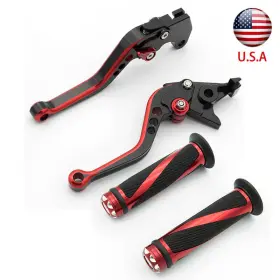 Fx-147-ks-210915-m-40 Fxcnc For Honda Monkey Z125 2018-2020 Adjust Cnc Brake Clutch Levers Grips Short Pair