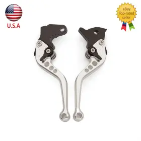 Fx-147-ks-220119-m-26 Fxcnc For Yamaha Yfm700 Raptor 700r 2000-2006 Cnc Brake Clutch Levers Adjust Short
