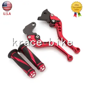 Fx-147-ks-220119-m-53 Fxcnc Red For Yamaha Raptor Yfm660 2001-2006 Cnc Brake Clutch Levers Grips Short Pair Fx-147-ks-220119-m-53 Fxcnc Red For Yamaha Raptor Yfm660 2001-2006 Cnc Brake Clutch Levers Grips Short Pair