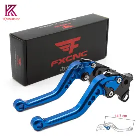 Fx-147-ks-220318-m-1 Fxcnc For Suzuki Hayabusa Gsxr1300 2008-2020 Cnc Adjustable Short Brake Clutch Levers