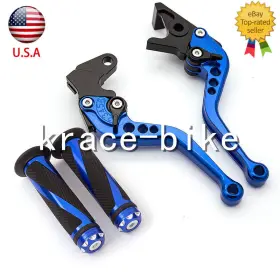 Fx-147-ks-220514-m-3 Fxcnc For Yamaha R6s Usa Version 2006-2009 Cnc Brake Clutch Levers Grips Handle Short