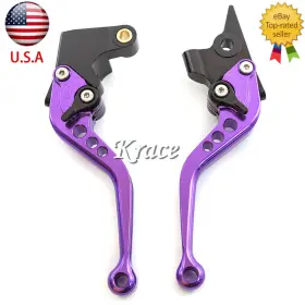 Fx-147-ks-221007-4 Fxcnc For Honda Monkey Z125 2018-2022 Cnc Brake Clutch Levers Motorcycle Adjust Purple