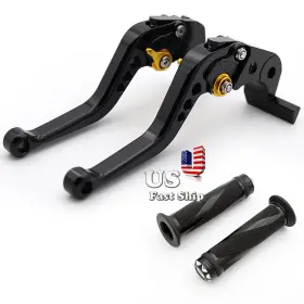 Fx-147-r4j-200904-z-m-1 Fxcnc Cnc Short Brake Clutch Leversw/hand Grips For Shiver / Gt 2007-2016 08 09