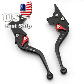 Fx-147-rzm4j-190807-z-m-1 Fxcnc Usa Short Brake Clutch Lever Grips For Honda Grom/msx125 150 Cbr250r Z125 Monkey