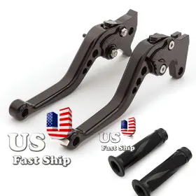 Fx-147-rzm4j-220106-z-m-9 Fxcnc For Grom/msx125 14-2021 Cnc Short Brake Clutch Lever With Handle Grip Set