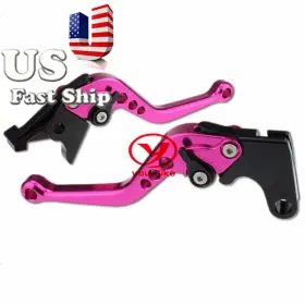 Fx-147-rzm4j-241113-m-2 Fxcnc Cnc Long Brake Clutch Levers Pink For Atv Yamaha Yfm700 Raptor 700r 2000-05 2006