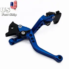 Fx-147-rzm4j-250822-z-2 Fxcnc Cnc Brake Clutch Levers Handle For Honda Vtx1300 2003 2004 2005-2008 Blue Short
