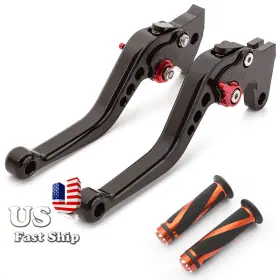 Fx-147sbt-rzm4j-200916-z-17 Fxcnc Cnc Short Clutch Brake Lever Without Range Handle Grips For Bmw G310r 2017-2018