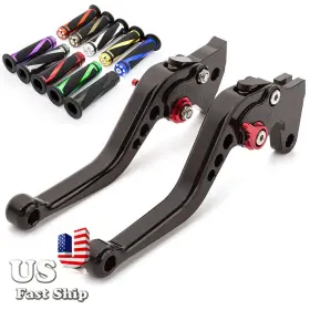 Fx-147sbt-rzm4j-241026z-m-4 Fxcnc Cnc Short Brake Clutch Lever With Handlebar Grips For Cbr600rr 2003-2006 2004 2005 Fx-147sbt-rzm4j-241026z-m-4 Fxcnc Cnc Short Brake Clutch Lever With Handlebar Grips For Cbr600rr 2003-2006 2004 2005