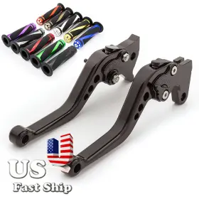 Fx-147sbt-rzm4j-251026z-m-2 Fxcnc Cnc Adjust Short Brake Clutch Lever With Grip For Yamaha Fz8 2011-2015 Fz6r 09-15 Fx-147sbt-rzm4j-251026z-m-2 Fxcnc Cnc Adjust Short Brake Clutch Lever With Grip For Yamaha Fz8 2011-2015 Fz6r 09-15
