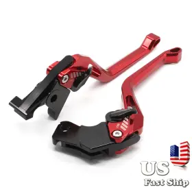 168-r3j-2011113-m-1 Fxcnc Fx-5d147/168-r3j-2011113-m-1 Cnc Red 3d Long Rhombus Brake Clutch Levers For Mt-02 15-2016 Yzf R25 2015