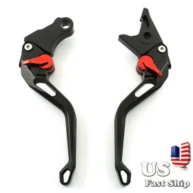 Fxcnc Fx-5d147-rzm4j-201009-m-4 Race 3d Rhombus Short Brake Clutch Lever For Klx125/d-tracker125 2010-2016 Color