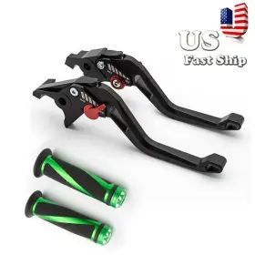 Fx-5d147-rzm4j-201029-m-1 Fxcnc 3d Rhombus Short Brake Clutch Lever Grips Fit Yamaha Scr 950 2017 Fz-10/mt-10