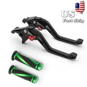 Fx-5d147-rzm4j-201113-m-2 Fxcnc For Raptor 250 2008 2013 09 10 11 12 3d Rhombus Short Brake Clutch Lever With Grips