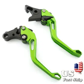 Fx-5d147-rzm4j-210115-81 Fxcnc For Ninja 250r 2008-2012 Z125 2014-2016 3d Rhombus Short Brake Clutch Lever Cnc