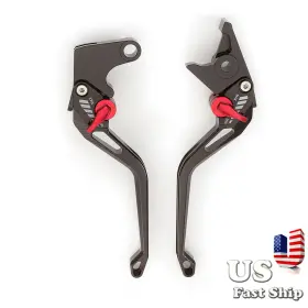 Fx-5d147-rzm4j-211009-6 Fxcnc 3d Rhombus Long Brake Clutch Lever For Ninja 125 And Z125 2019-2020 Z250sl 2016-17