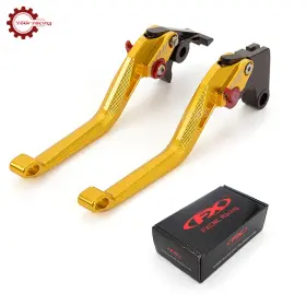 Fx-5d148-rzm2e-201118-z-224 Fxcnc For Yamaha Yzf R3 R25 2015-2018 2019 2020 Cnc 3d Clutch Brake Levers Gold Us