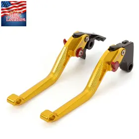 Fx-5d164-fs-220211-m-21 Fxcnc For Kawasaki Ninja 500 Z500 2024-2025 Cnc Brake Clutch Levers 3d Handle Gold Usa