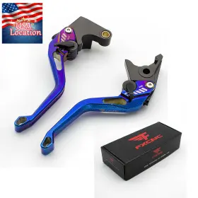 Fx-5d164-fs-220211-m-27 Fxcnc For Kawasaki Ninja Z125 2015-2023 A Pair Short Brake Clutch Levers Adjust Handle