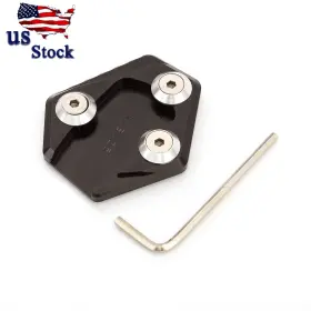 Fx-bc-msx125-rzm4j-181210-z-1 Fxcnc Us Black Sidestand Enlarge Plate Kickstand Extension Pad For Honda Msx Grom 125