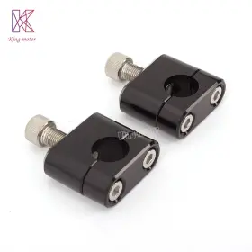 Fx-cbgd-yswe-201021-z-19 Fxcnc 2x Black Cnc Motorcycle Handlebar Fat Bar Mount Clamps Risers Adapters 22mm 7/8 Inch Fx-cbgd-yswe-201021-z-19 Fxcnc 2x Black Cnc Motorcycle Handlebar Fat Bar Mount Clamps Risers Adapters 22mm 7/8 Inch