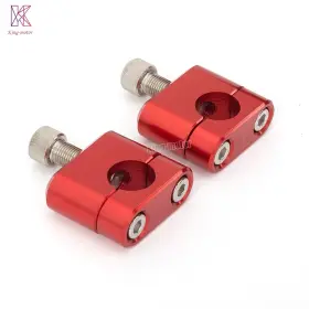 Fx-cbgd-yswe-201118-m-98 Fxcnc A Pair Cnc Handlebar Fat Bar Risers Mount Clamp Adapter Universal 7/8ftft22mm Sets