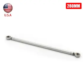 Fx-dwg-rzm2e-201201-z-124 Fxcnc 280mm For Suzuki Gsxr600 750 1000 Rearset Gear Shift Shifter Rod Linkage Silver
