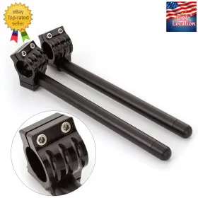 Fx-flcb-38mm-es-210917-m-91 Fxcnc 50mm Clip Ons Fork Handlebar Clamp Cnc Ends Tube Head 10 Degrees Aluminum