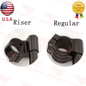Fx-flcb-pt-es-200919-m-1 Fxcnc 31mm-55mm Fork Clip-ons Handlebars Heads Mounts Bar Riser Regular Black Cnc Set Fx-flcb-pt-es-200919-m-1 Fxcnc 31mm-55mm Fork Clip-ons Handlebars Heads Mounts Bar Riser Regular Black Cnc Set