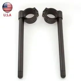 Fx-flcb-pt-es-210930-m-122 Fxcnc 37mm Cnc Fork Clip On Handlebar Clamp Mount Tube Handle Bar Universal Motor Usa