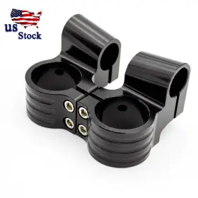 Fx-flcb-pt-rzm2e-200409-m-91 Fxcnc Aluminum 52mm Motorcycle Black Clip On Ons Fork Riser Handlebar Universal