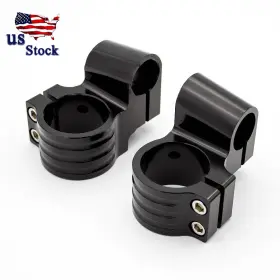 Fx-flcb-pt-rzm2e-201124-m-73 Fxcnc Cnc Motorcycle 37mm Riser Clip On Ons Fork Clamp Handle Bar Handlebars Us