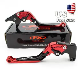 Fx-fx-szdb-rzm4j-200327-m-3 Fxcnc Fit Cbr300r Grom/msx125 Grom 150cbr954rr Fold&extend Clutch Brake Logo Levers