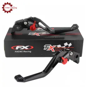 V4a-ysw-202603 Fxcnc Fx-jt-f35/v4a-ysw-202603 For Suzuki Gsxr600/750/1000 2011-2022 21 Cnc 3d Adjustable Clutch Brake Levers