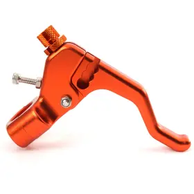 Fx-lhsb-cla-es-210802-1-5 Fxcnc Orange Cnc Short Stunt Clutch Lever Performance Cable Pull 1 Finger Universal