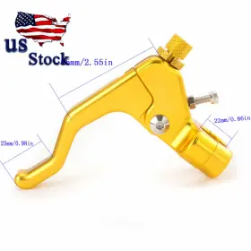 Fx-lhsb-clb-rzm2e-210919-1-26 Fxcnc Gold For Honda Cr80r Cr85r Cr125r Cr250r Cr500r Cnc Stunt Clutch Lever Perch