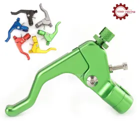 Fx-lhsb-clb-yswe-210803-z-55 Fxcnc Universal Cnc Green 7/8 Inch 22mm Handlebar Stunt Short Clutch Perch Lever Assembly