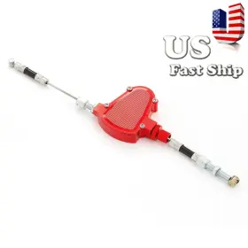 Fx-lhslq-200331-z-5 Fxcnc Us Cnc Universal Fit Honda Motorcycle Stunt Clutch Pull Cable Perch Lever Red