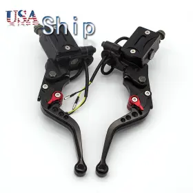 Fx-sb-016-z-rzm4j-180717-m Fxcnc Usa Universal 125-300cc Hydraulic Brake Clutch Master Cylinder Reservoir Levers