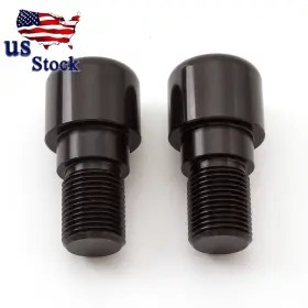 Fx-sbd-185-rzm2e-210929-m-23 Fxcnc Aluminum Black 18mm Bar Ends Grips Plugs For Yamaha Yzf 400 750r 1000r 1988-1997