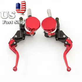Fx-scb-gsb-rzm4j-210824-5 Fxcnc Cnc Universal Hydraulic Brake Cable Clutch Lever Master Cylinder Reservoir Red Fx-scb-gsb-rzm4j-210824-5 Fxcnc Cnc Universal Hydraulic Brake Cable Clutch Lever Master Cylinder Reservoir Red