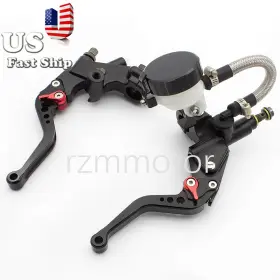 Fx-scb-gx1-r3j-250722 Fxcnc Universal Motorcycle Brake Cable Clutch Master Cylinder Lever Reservoir Colors