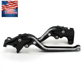 Fx-ss147-fs-220225-m-4 Fxcnc For Yamaha V-star 650 Custom 1998-2016 Cnc Brake Clutch Levers Handle Mix Silver