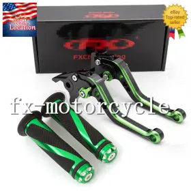 Fx-ss147-fs-220714-m-2 Fxcnc For Kawasaki Z650 Z900 2017-2023 Brake Clutch Lever Grips Adjust Handle